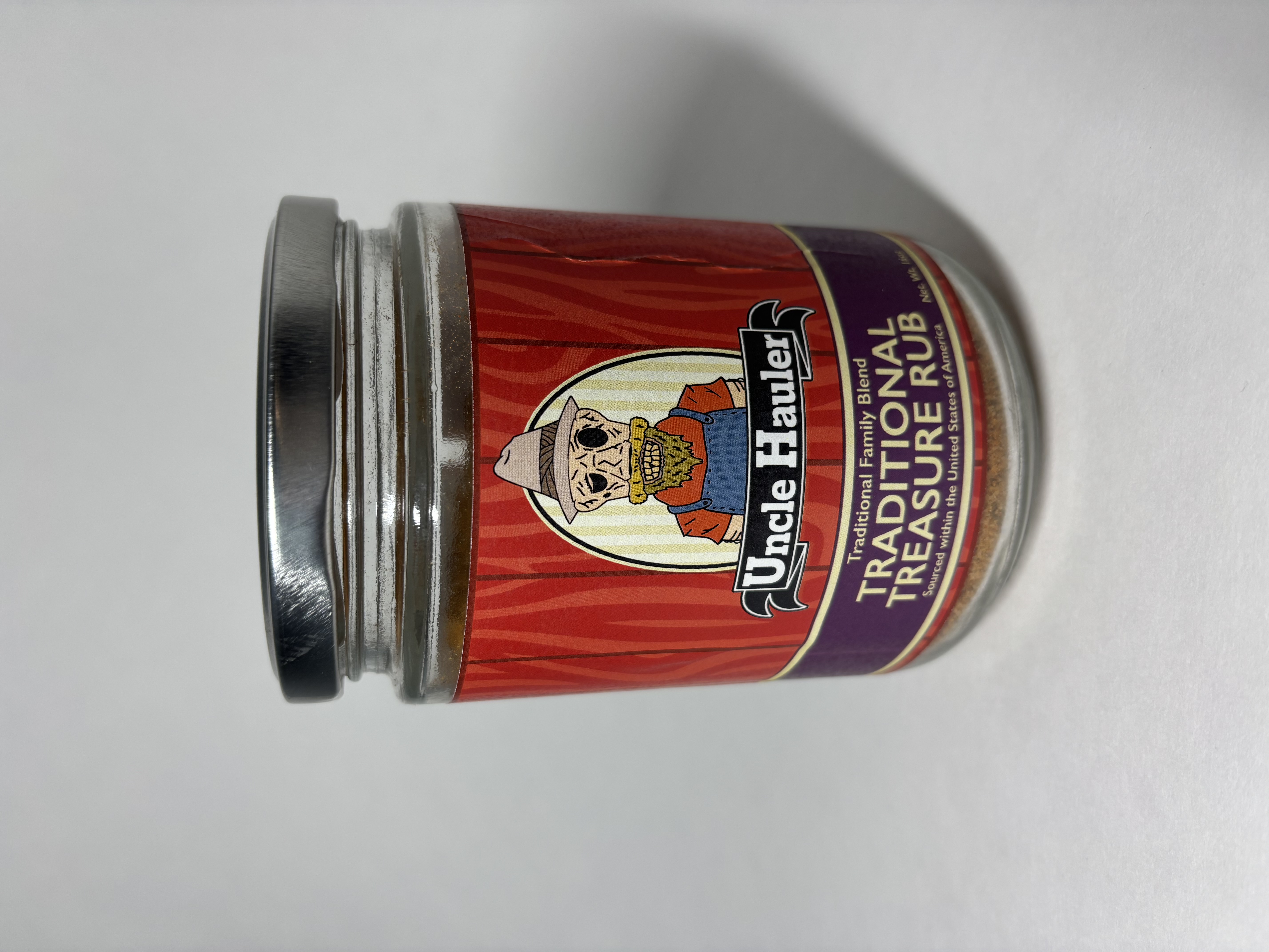 A Jar of Uncle Hauler's Traditional Treasure Rub